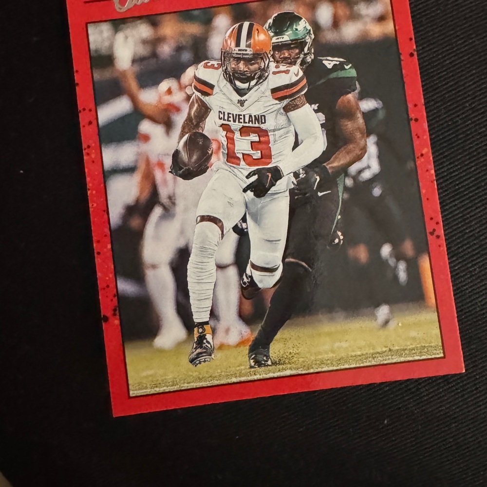Cleveland Browns Football Card